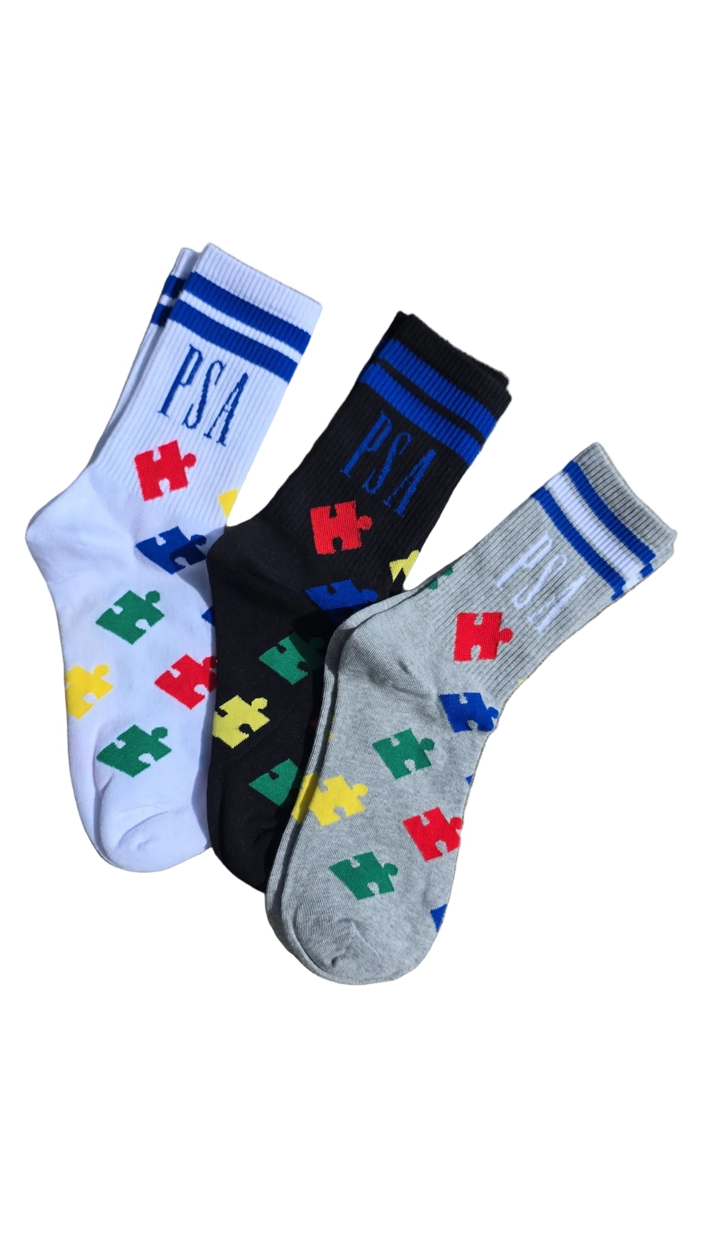 Autism Awareness Crew Socks