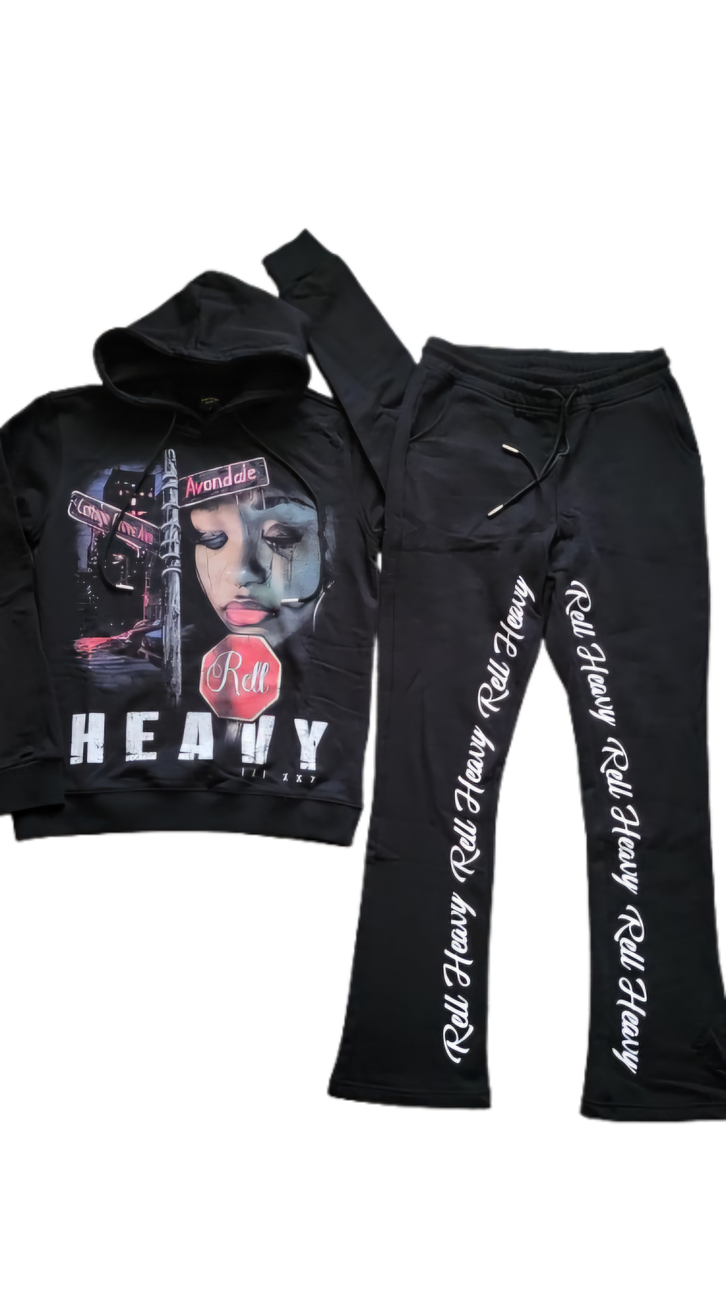 Rell Heavy Stacked Jogger
