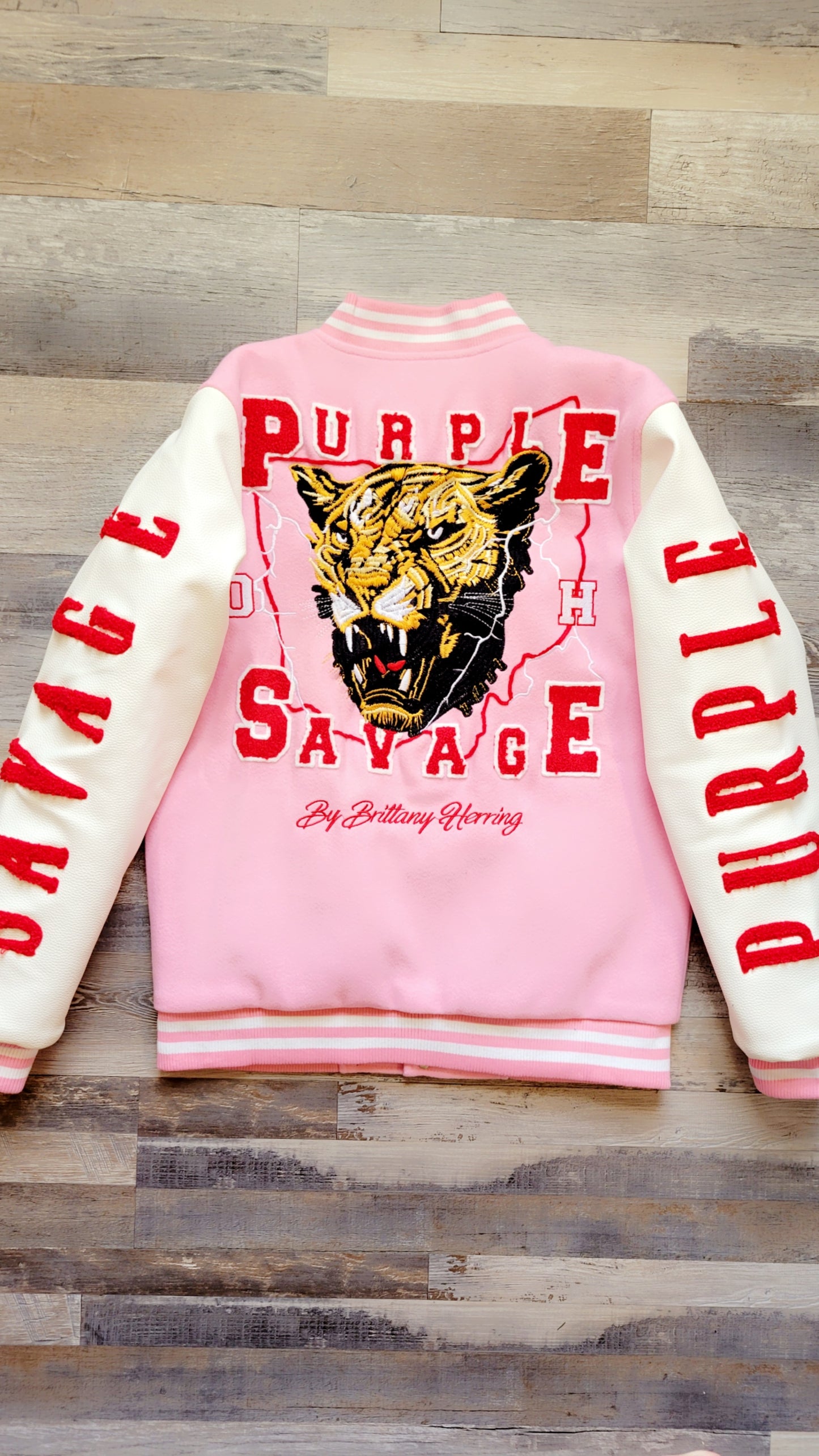 Valentine's Day Varsity Jacket