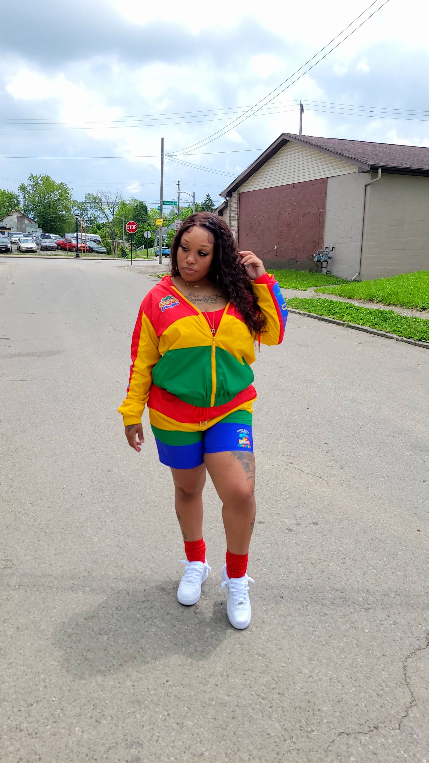 Autism Awareness Windbreaker Set