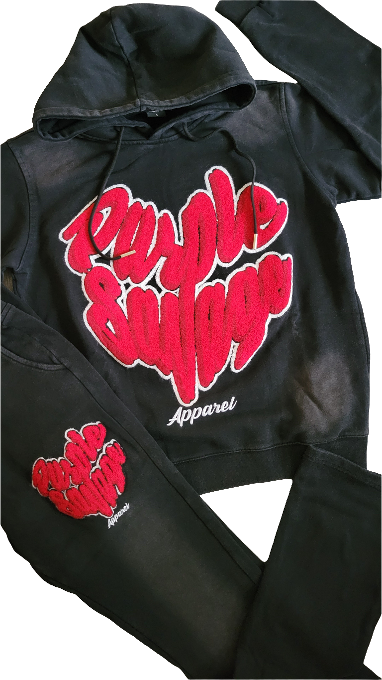 Stop Lion You know you Love Me Washed Stacked Jogger