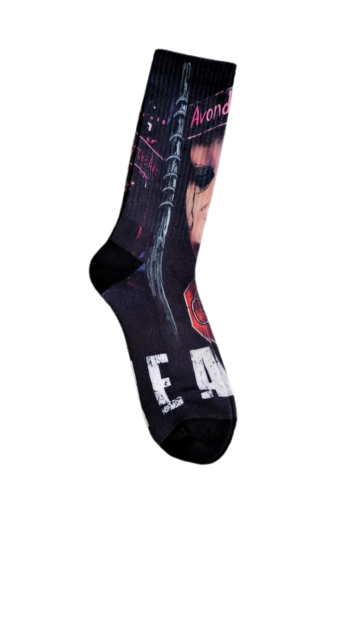Rell Heavy Graphic Crew Socks