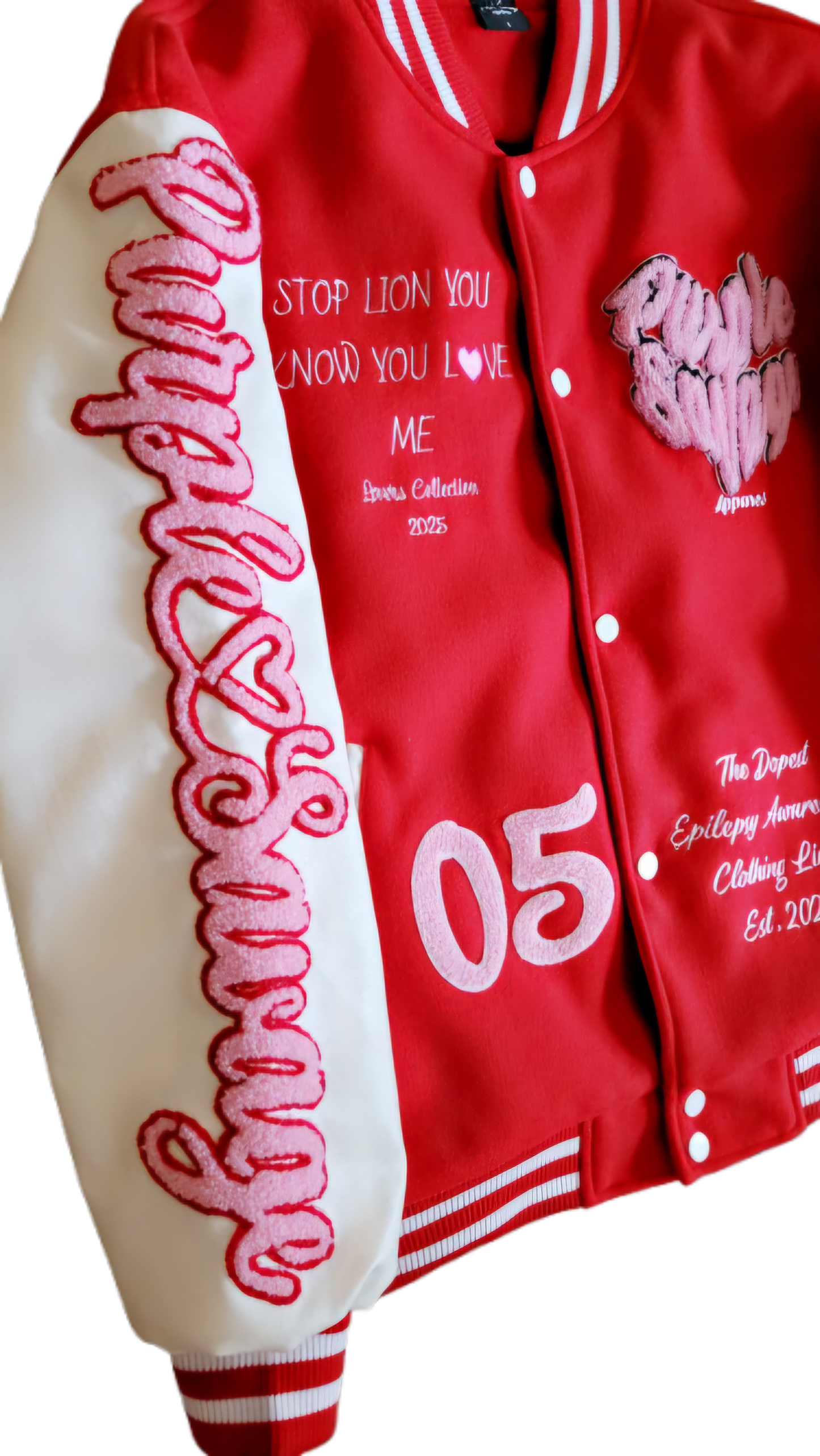 Limited Edition Valentine's Day Varsity Jacket