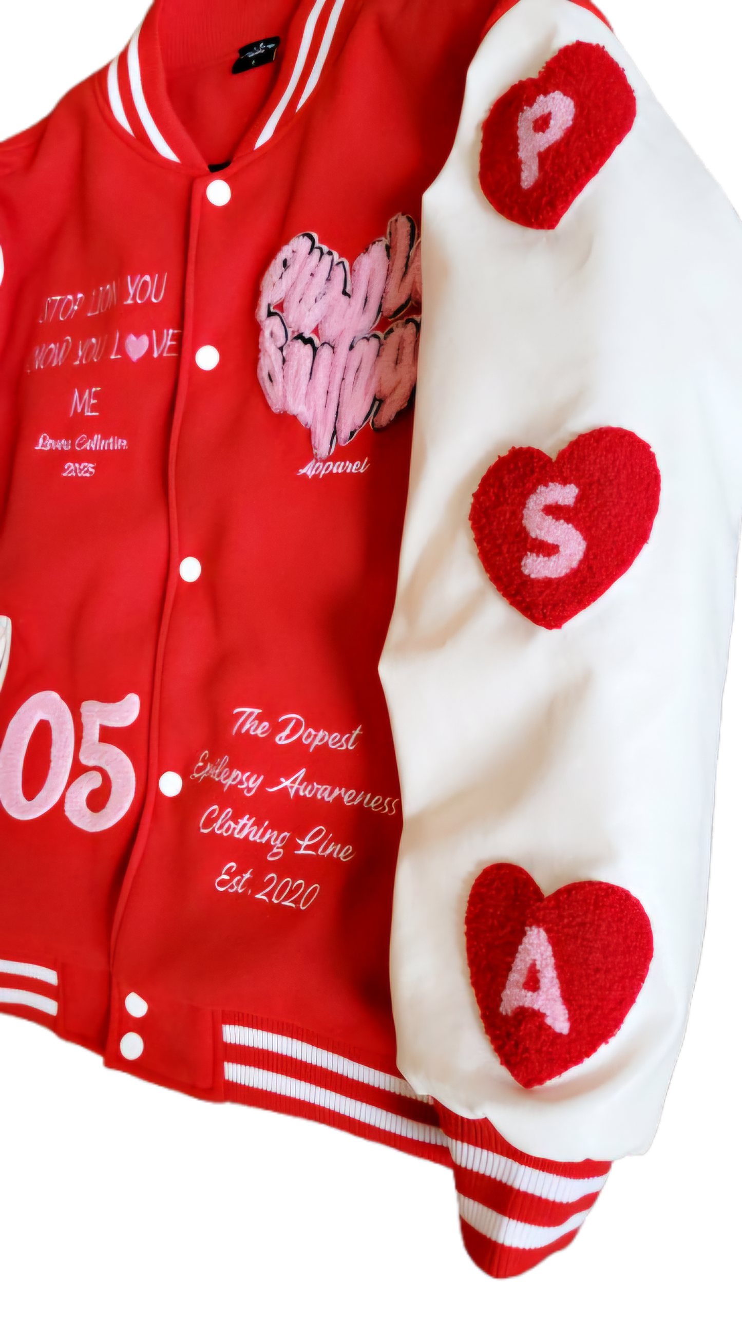 Limited Edition Valentine's Day Varsity Jacket