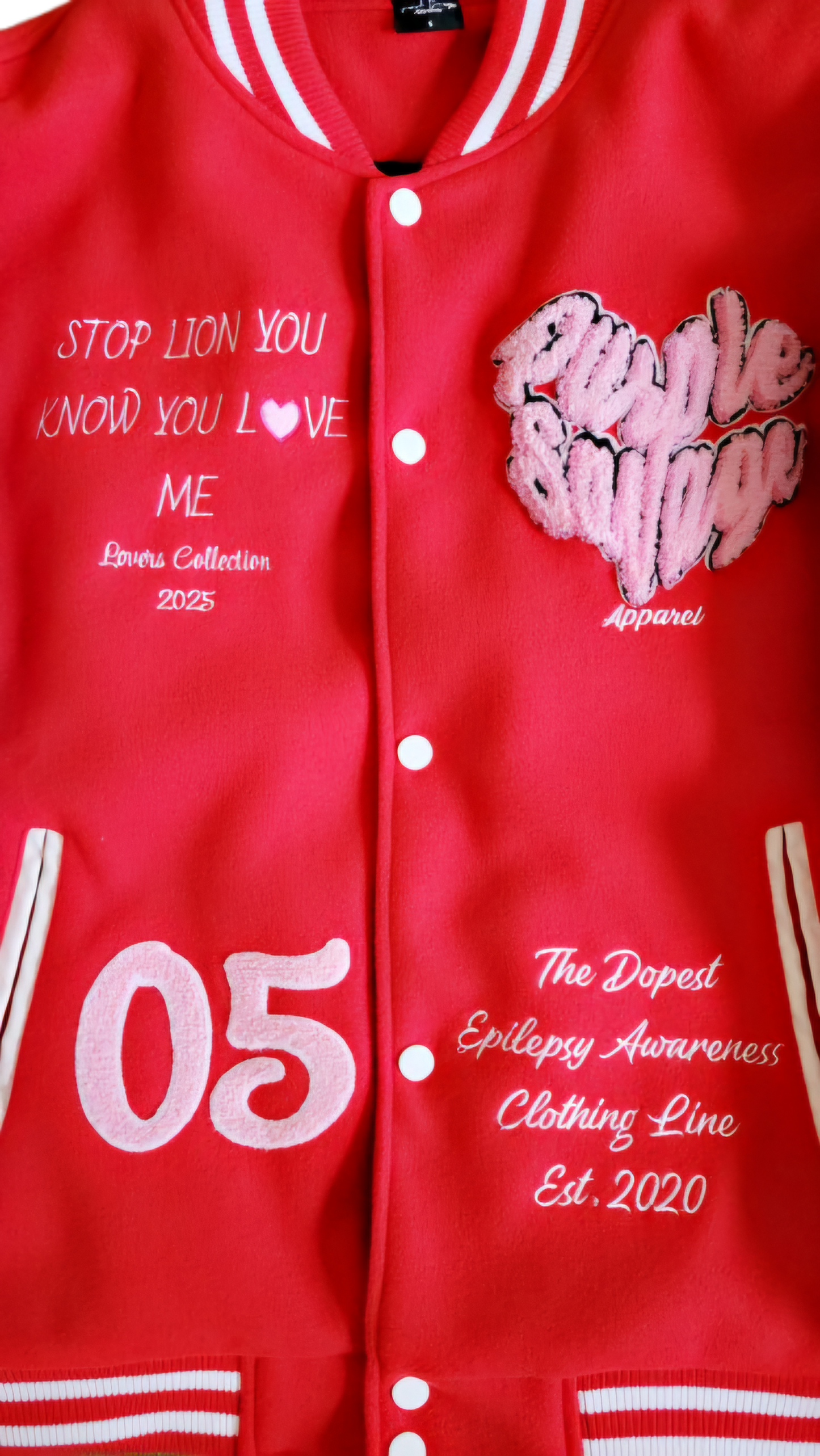 Limited Edition Valentine's Day Varsity Jacket