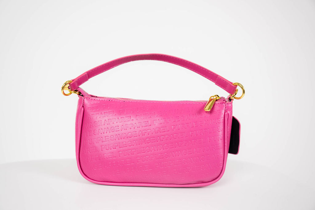 All Over Logo Embossed Print Purses