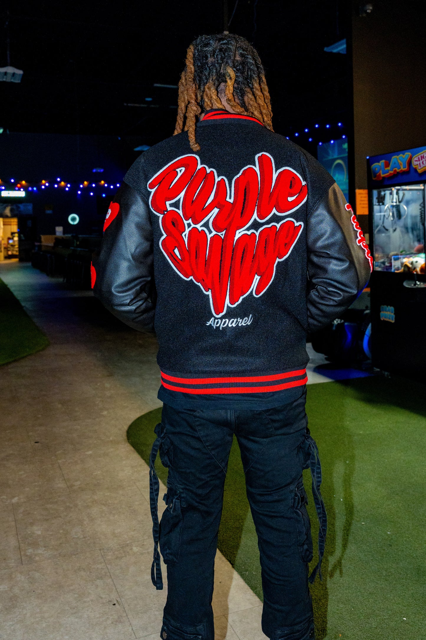 Savage Gang LOVERS Collection Varsity Jacket