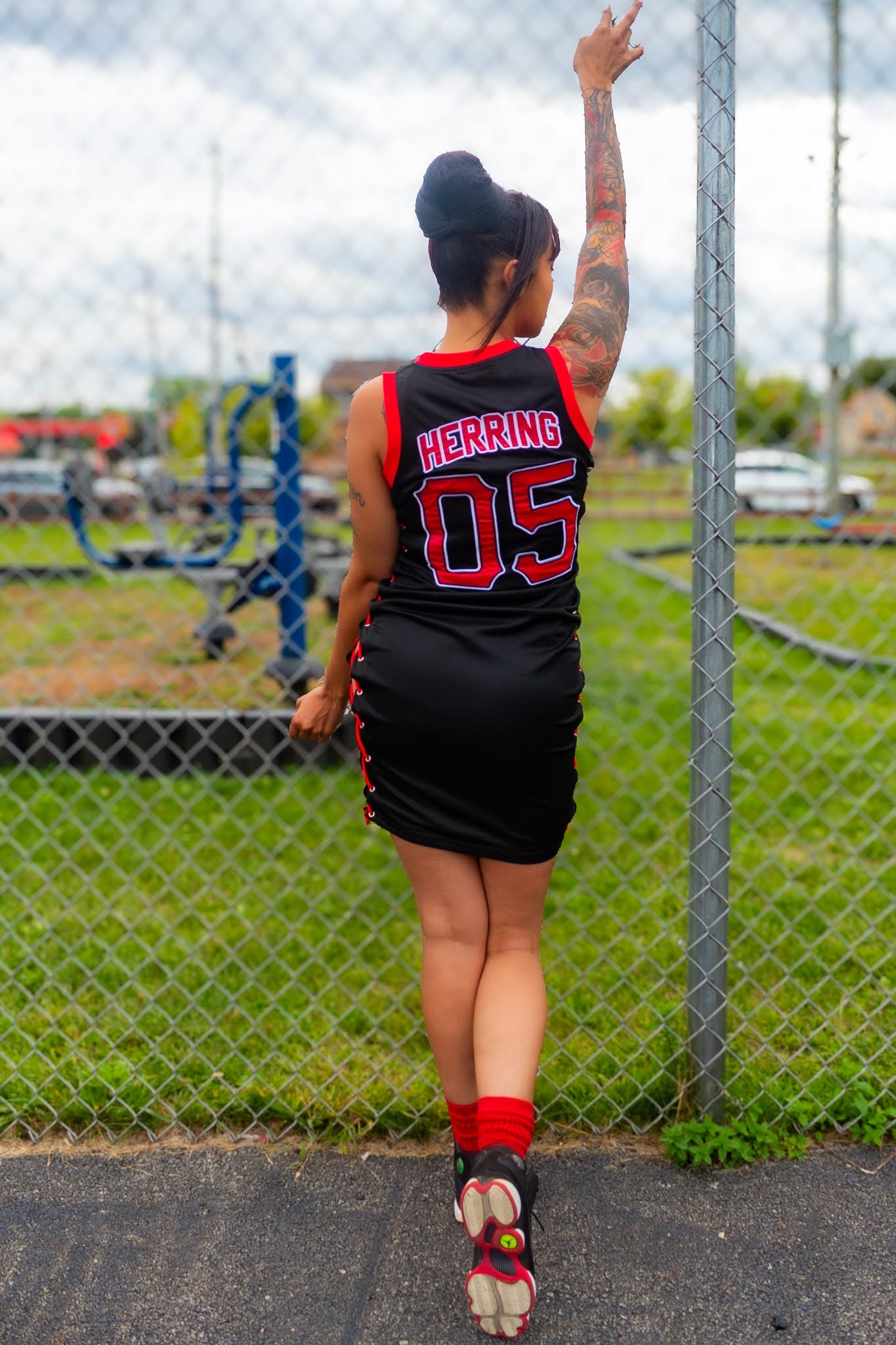 Savage Gang Basketball Jersey Dresses
