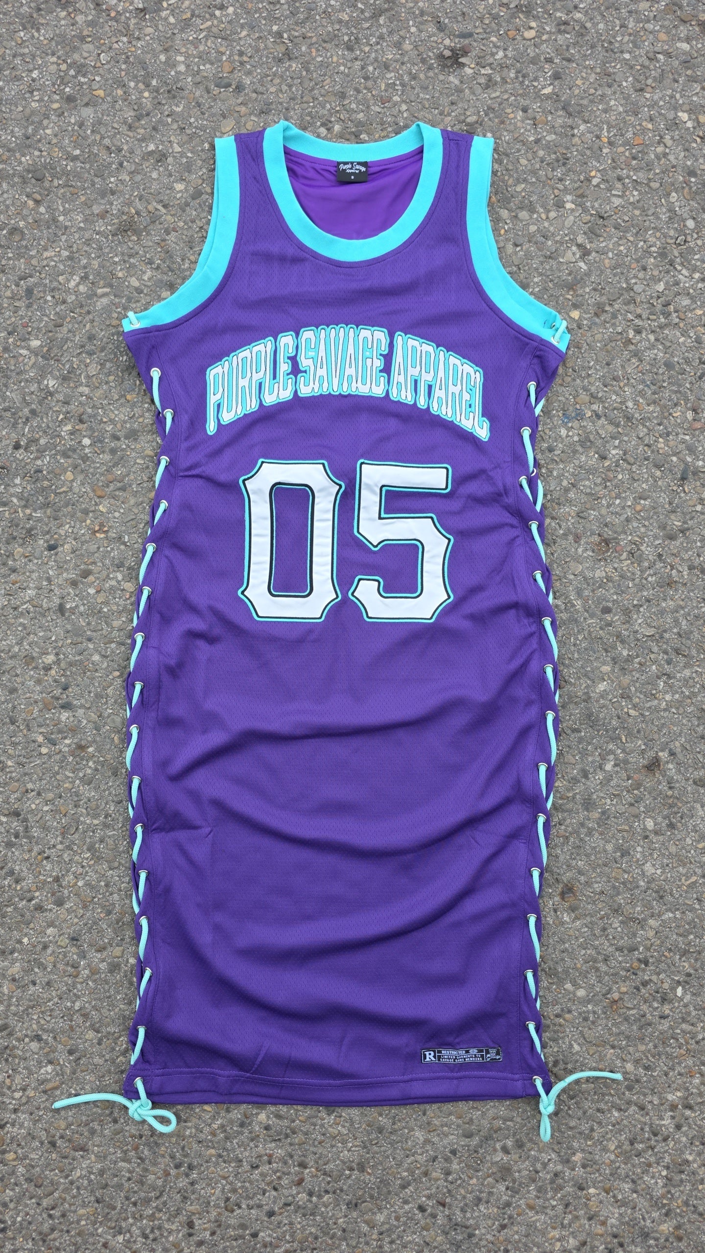 Savage Gang Basketball Jersey Dresses