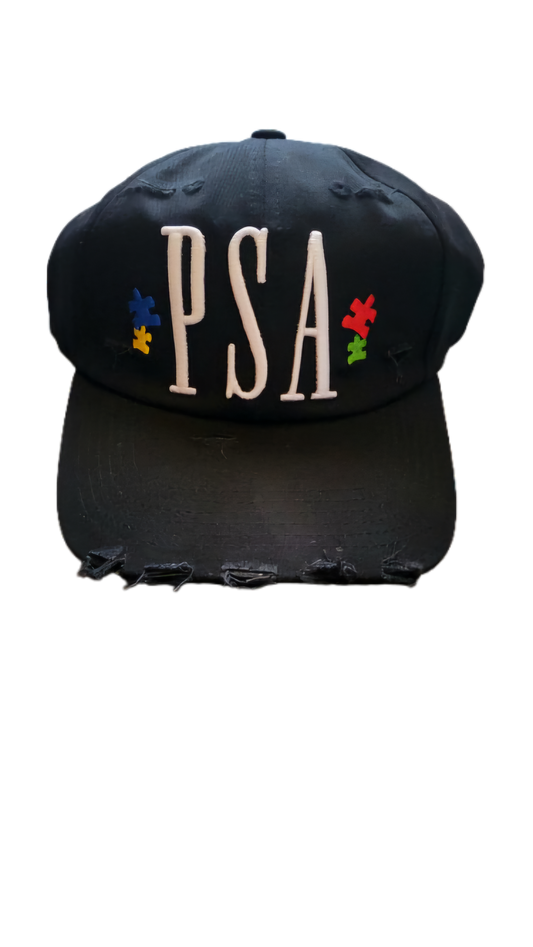 Autism Awareness Distressed Dad Cap