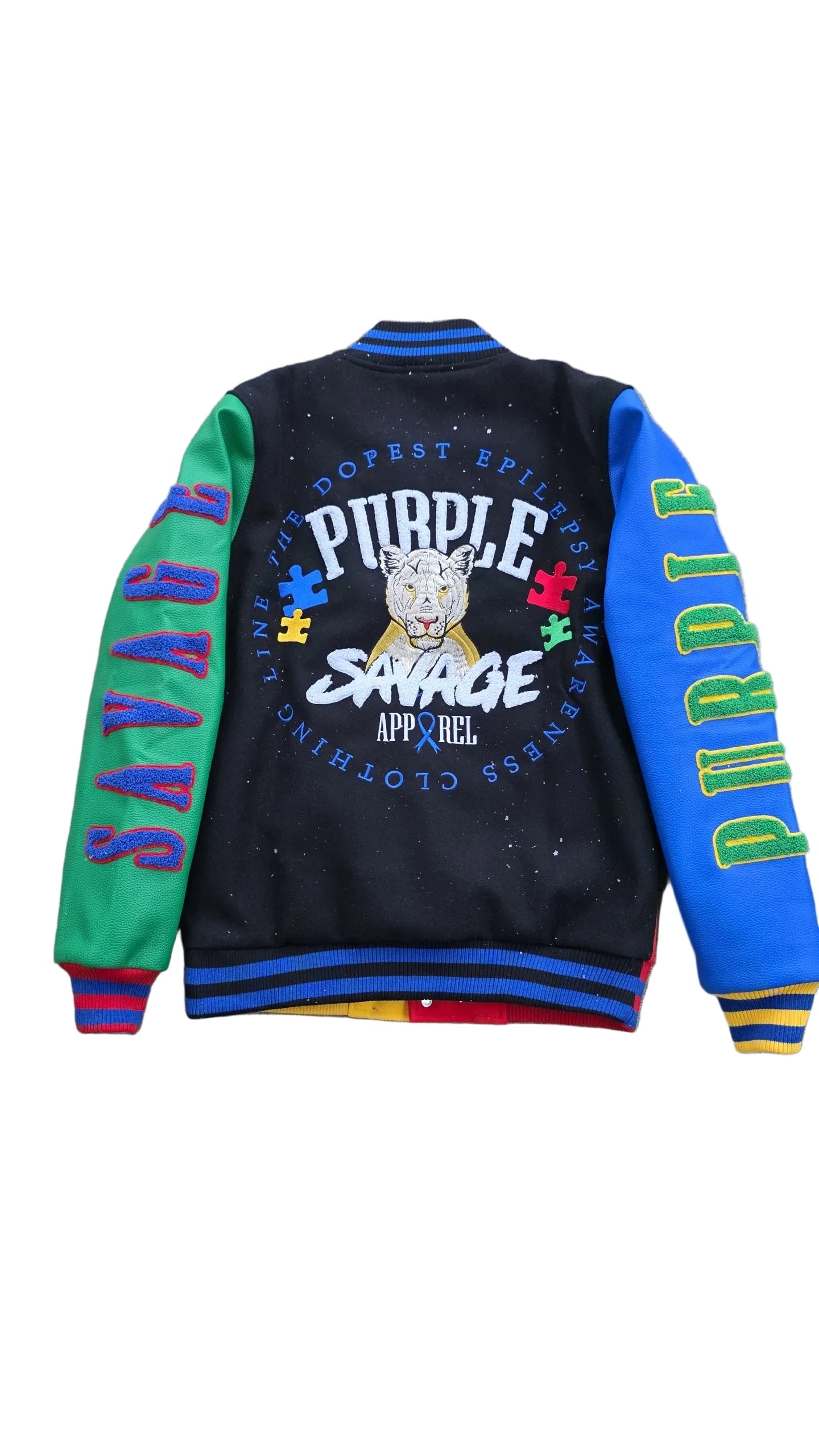 Autism Awareness Varsity Jacket