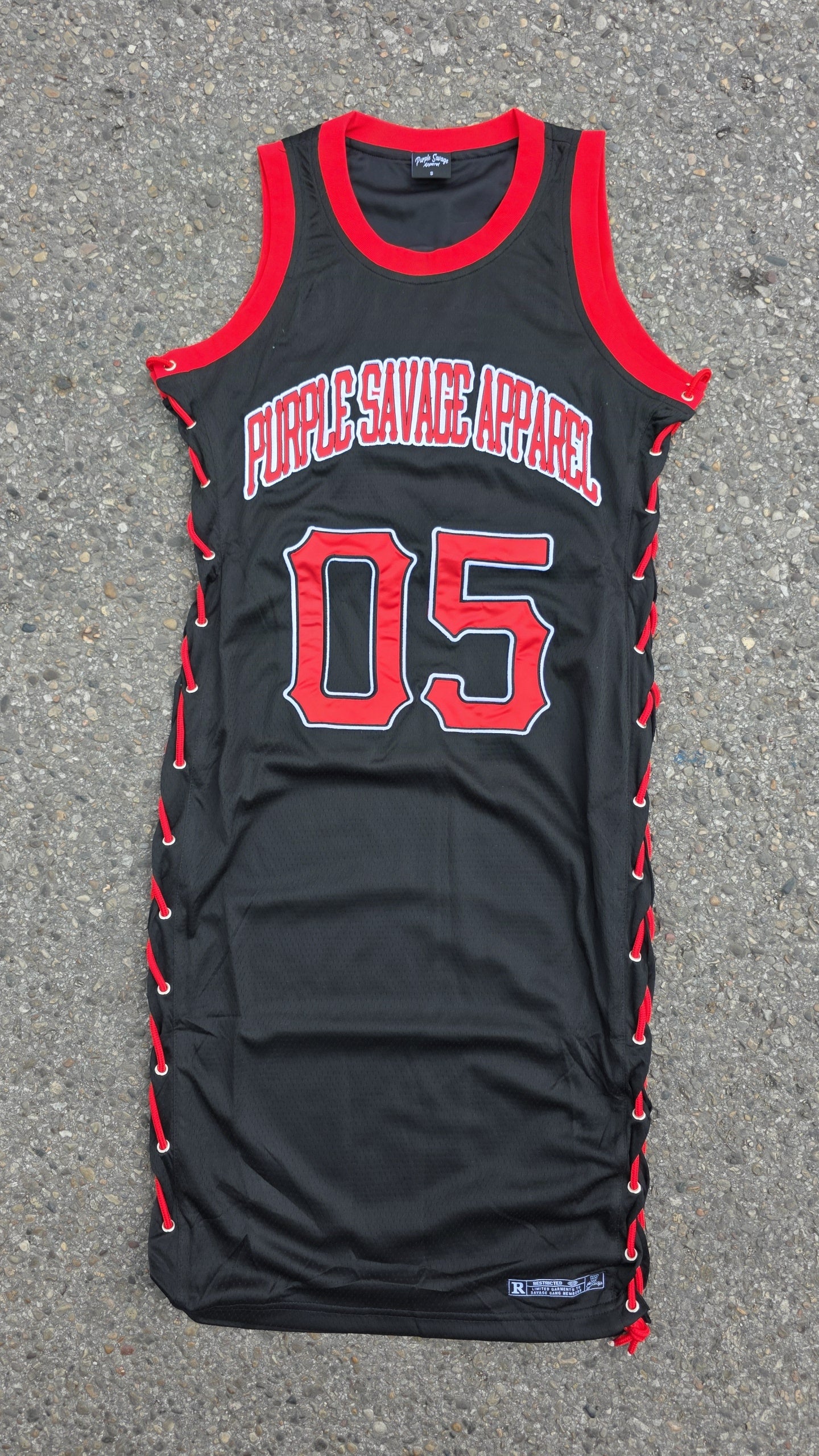 Savage Gang Basketball Jersey Dresses