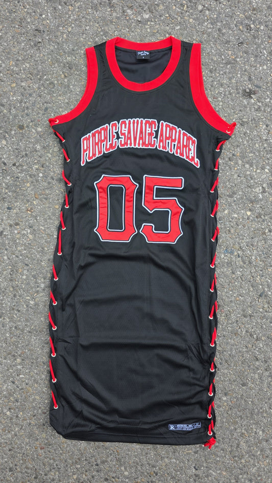 Savage Gang Basketball Jersey Dresses