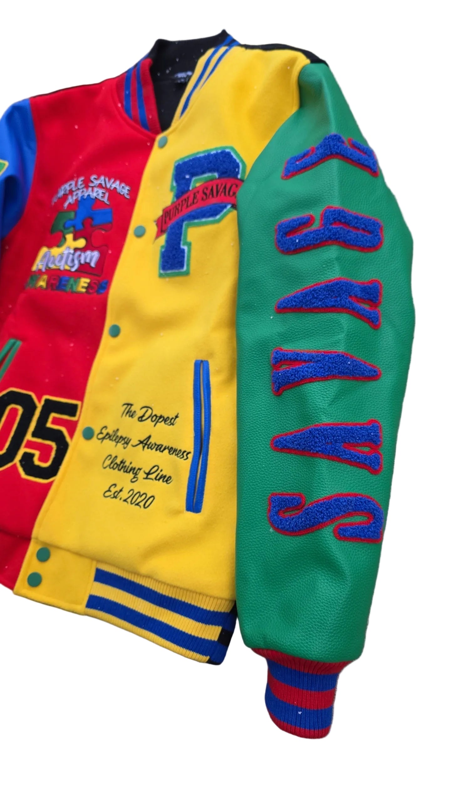 Autism Awareness Varsity Jacket