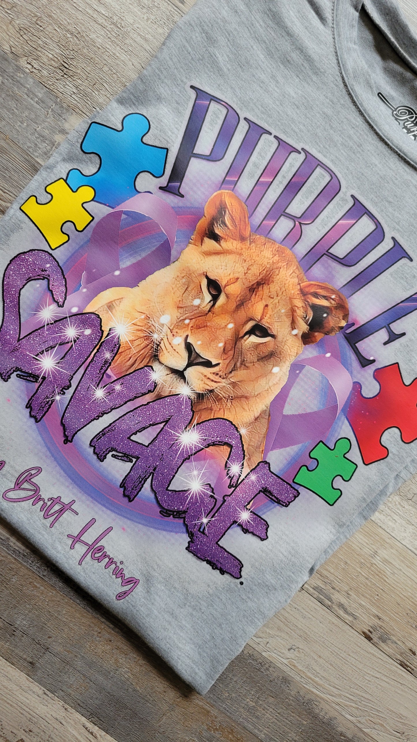 LIMITED EDITION AUTISM PUZZLE LEGGING OUTFIT
