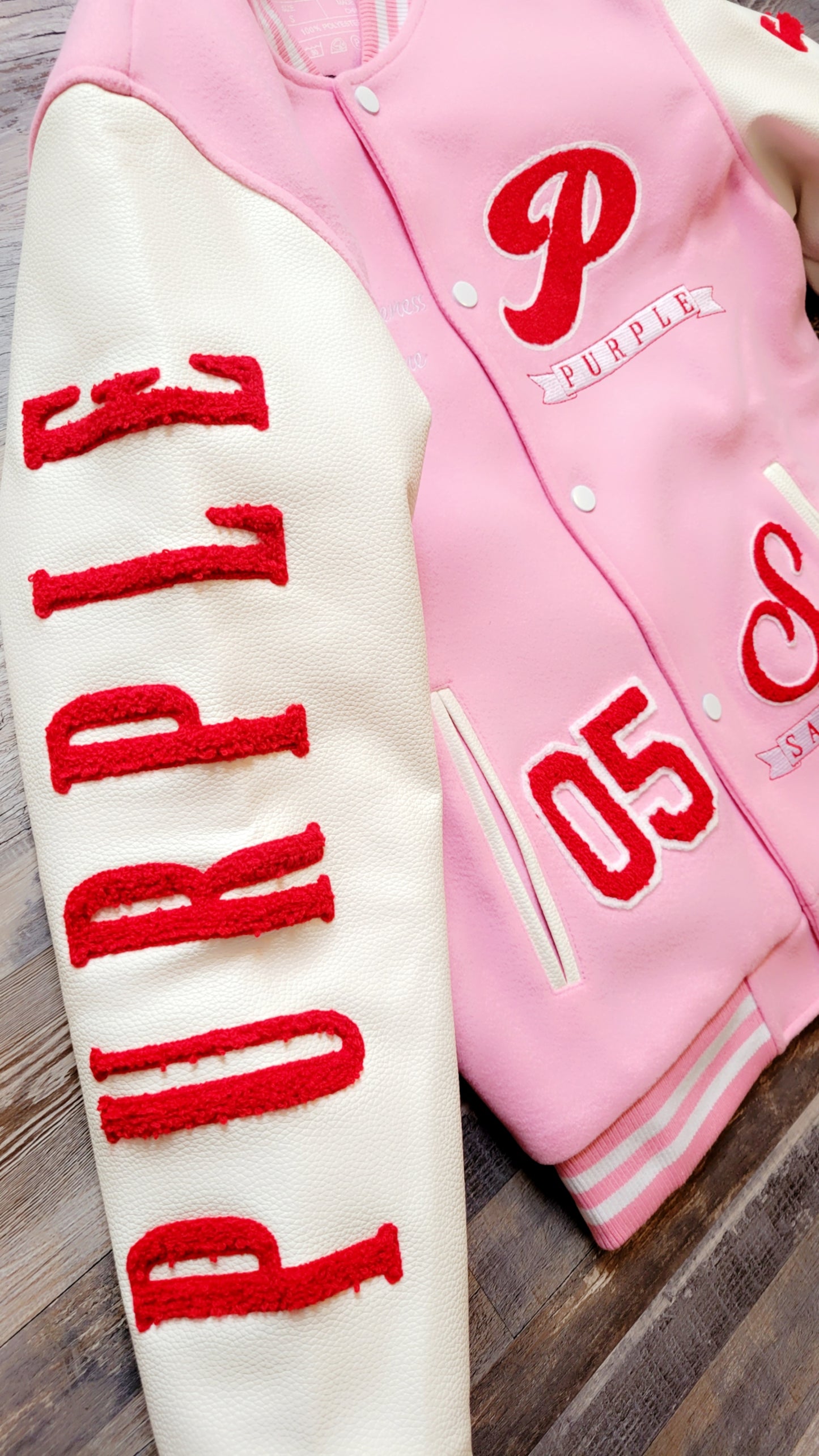 Valentine's Day Varsity Jacket