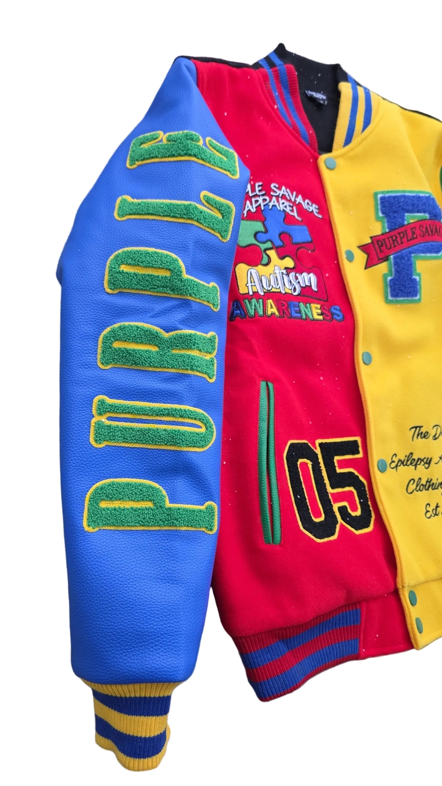 Autism Awareness Varsity Jacket