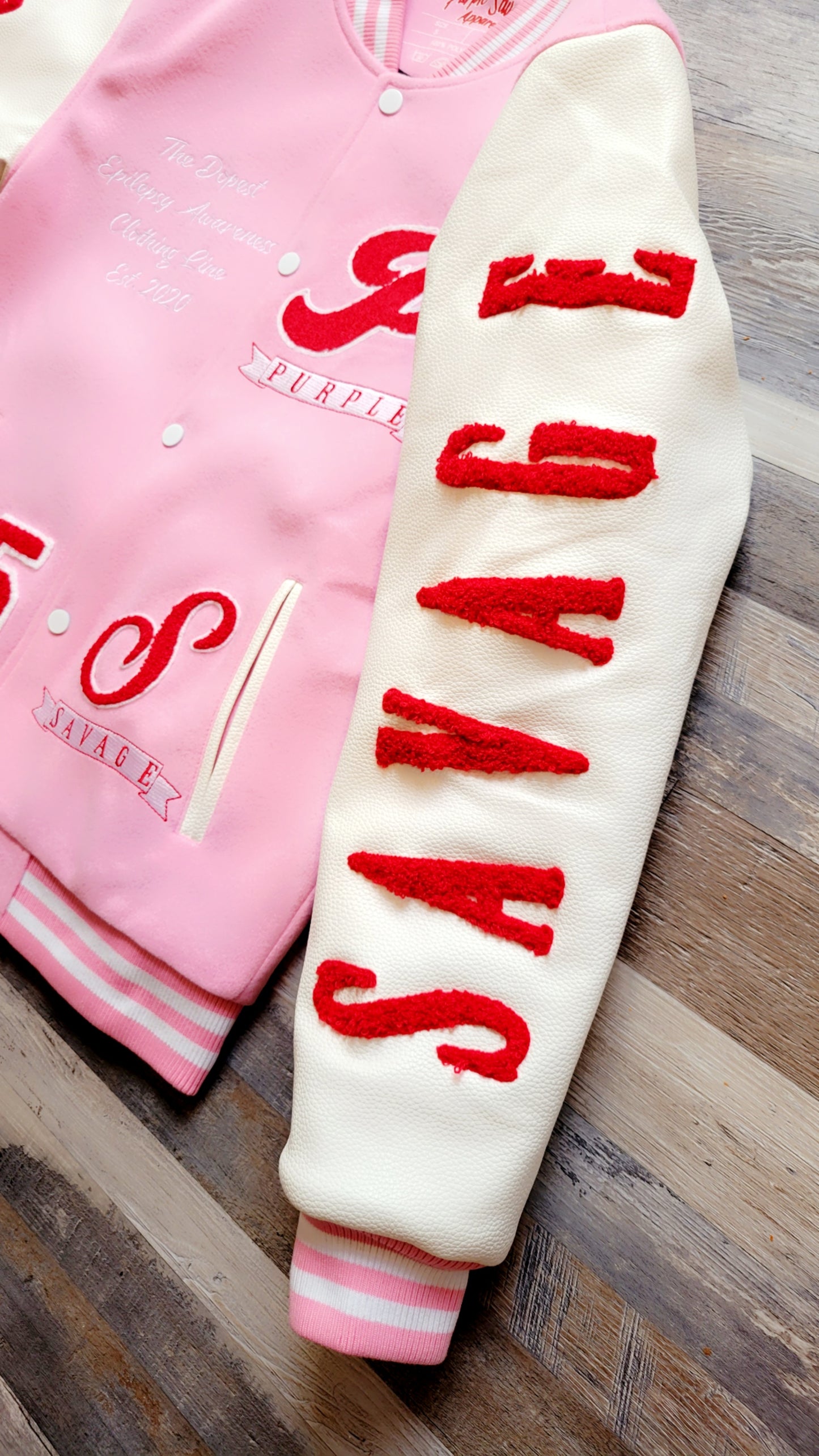 Valentine's Day Varsity Jacket