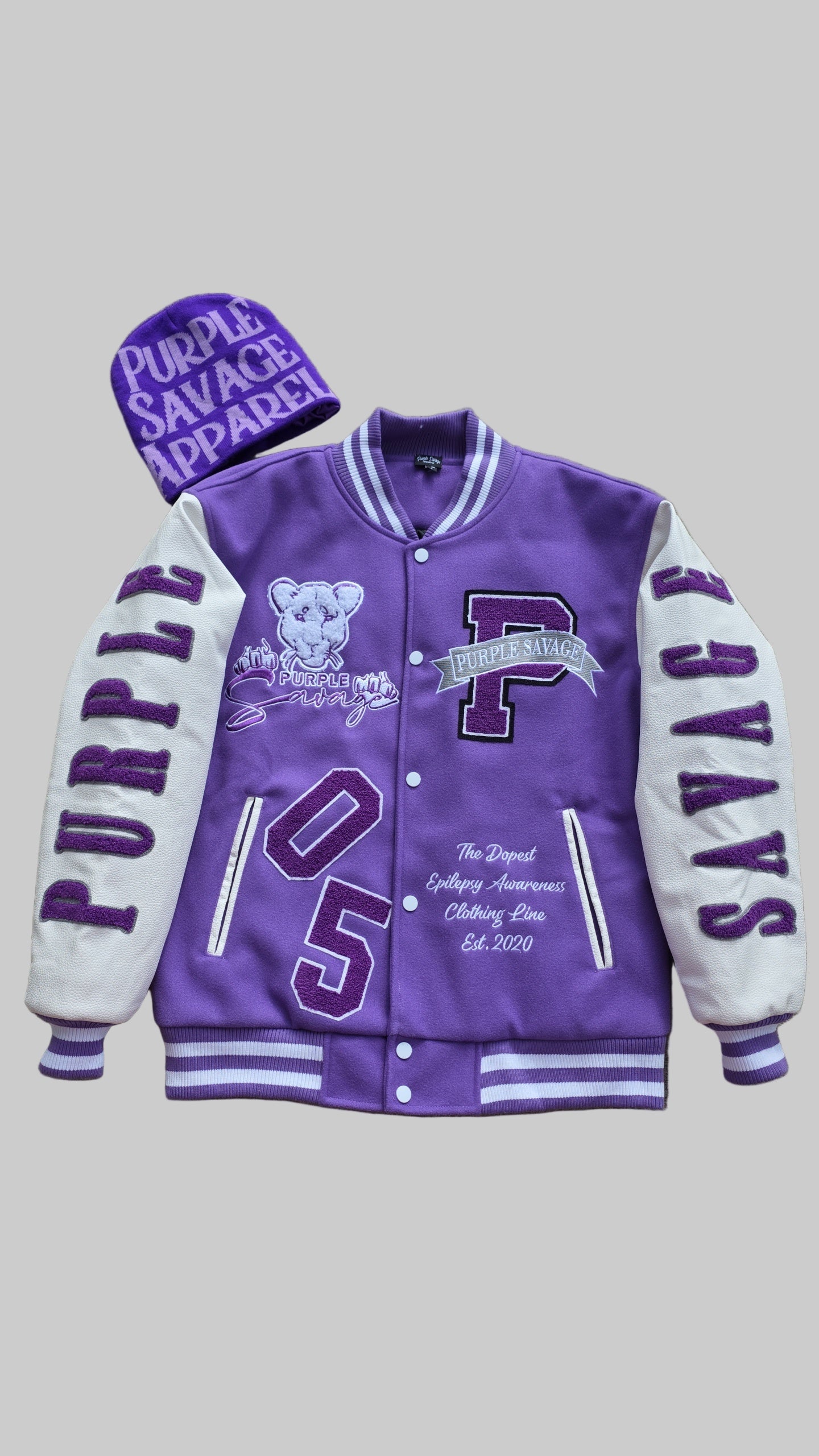 For the LOVE of EPILEPSY Varsity Jacket