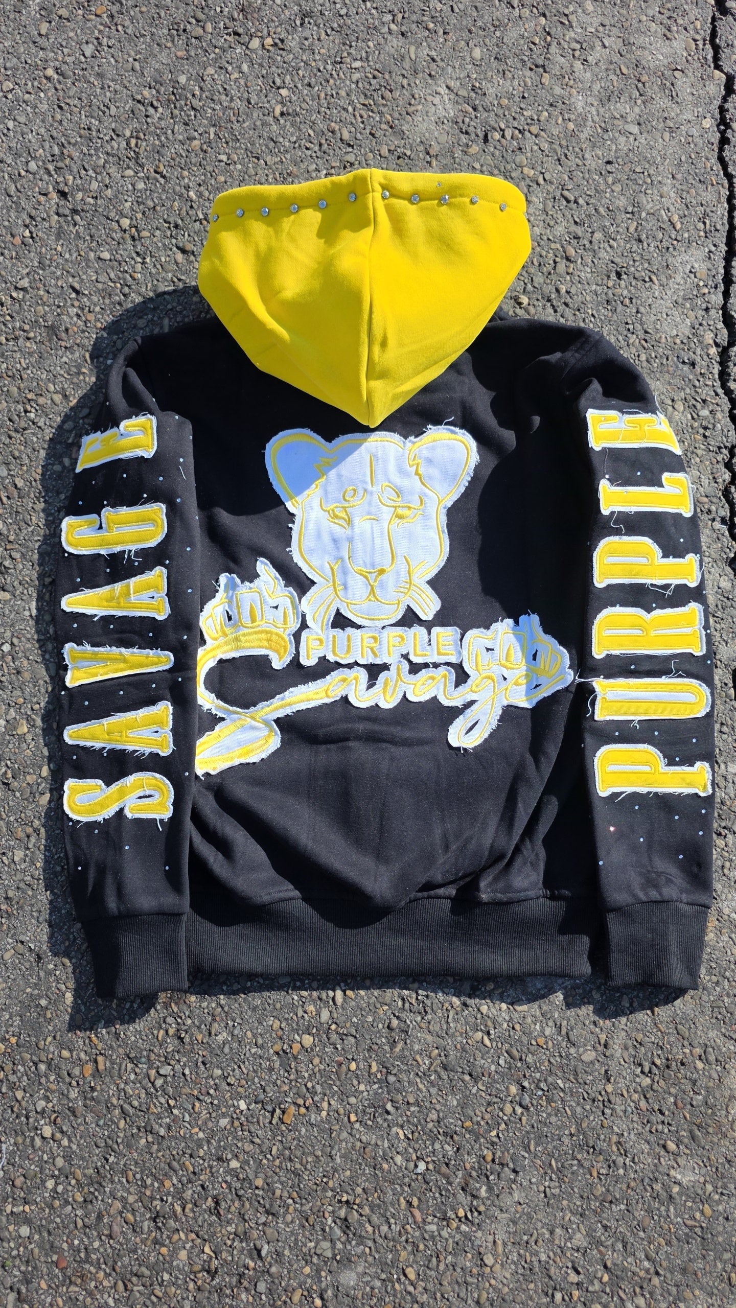 Rhinestone Jogger Set