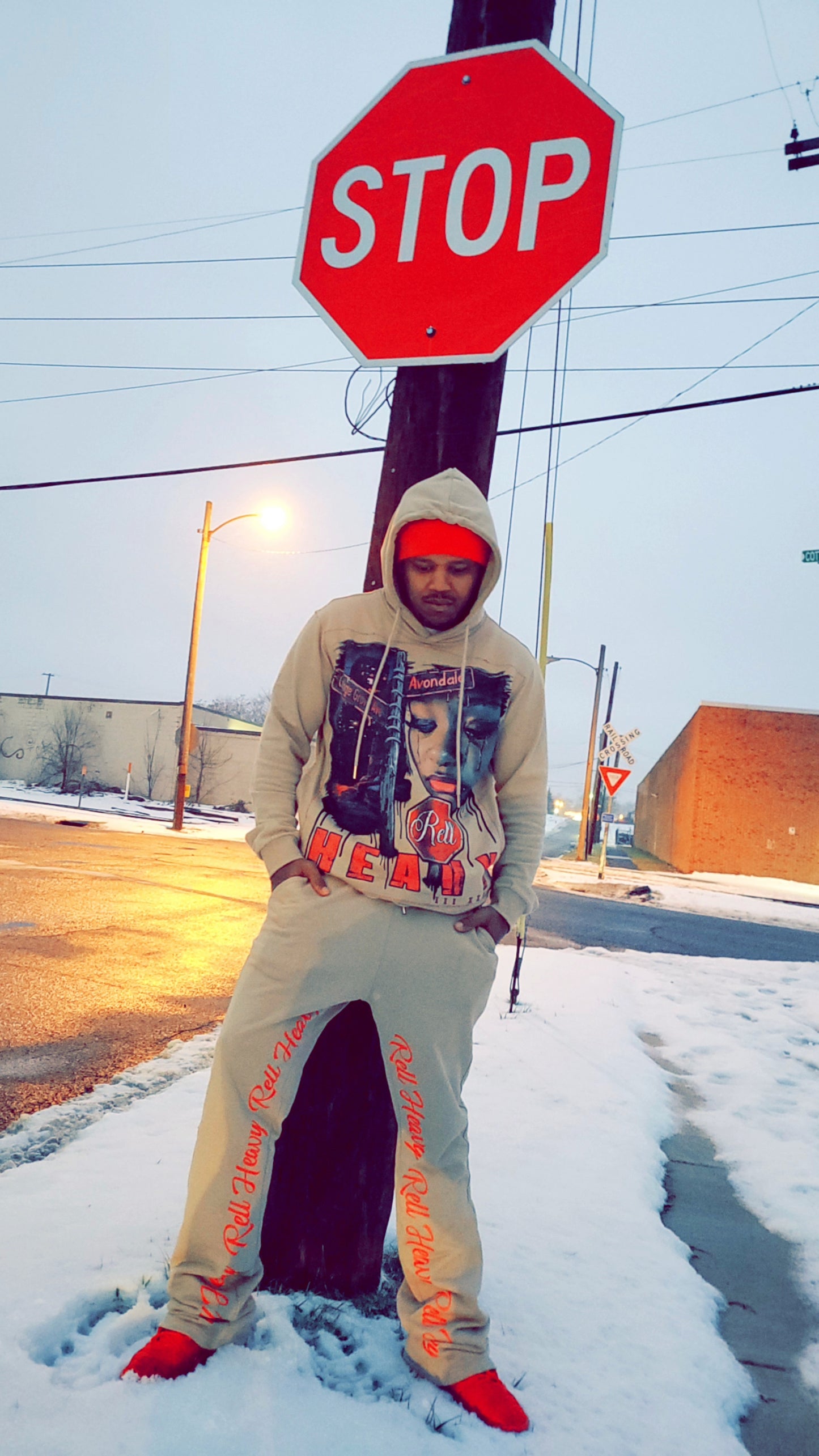 Rell Heavy Stacked Jogger