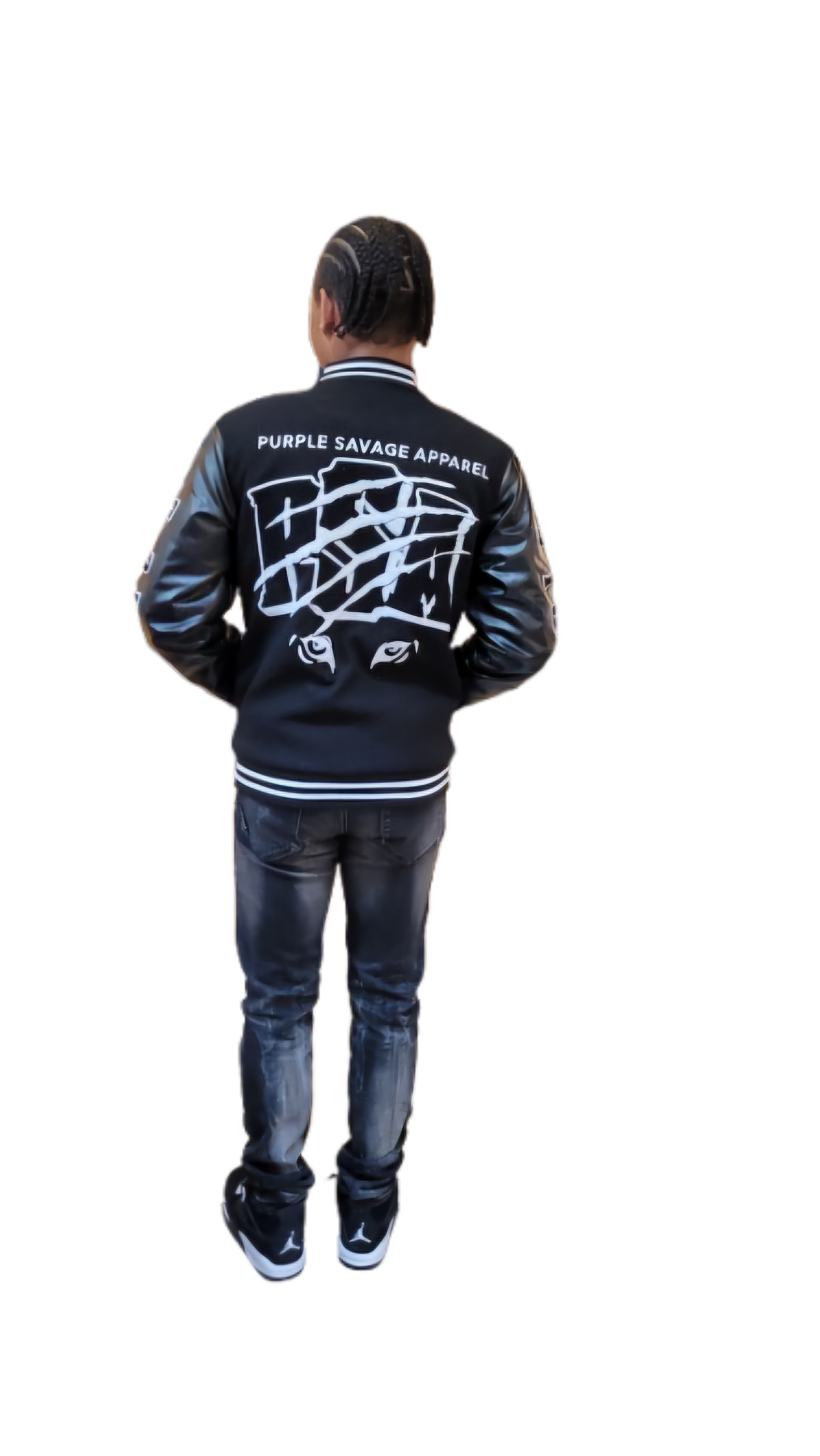 PSA Lion Scratch Varsity Jacket