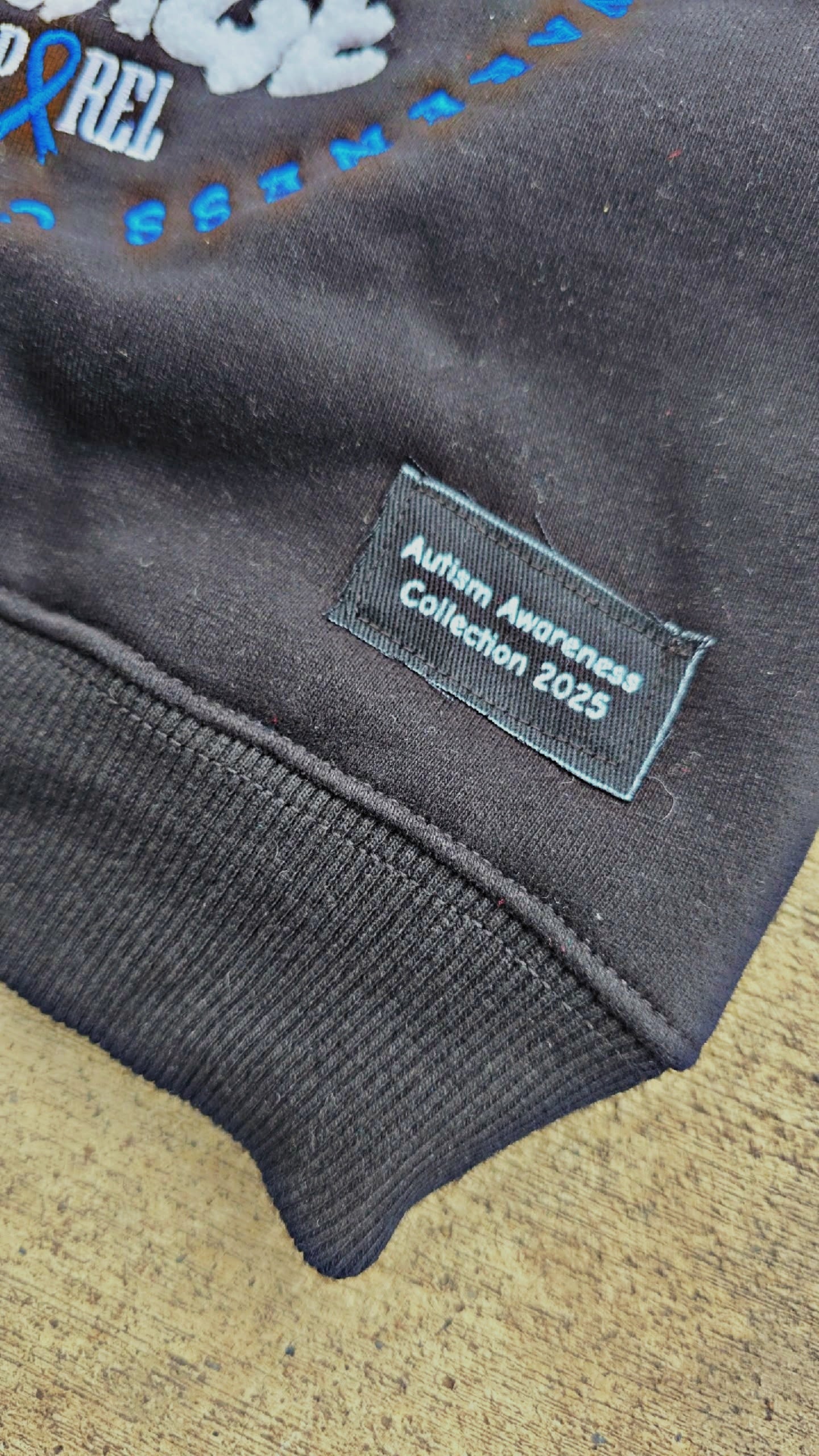 Children's Autism Awareness Crew Jogger Set