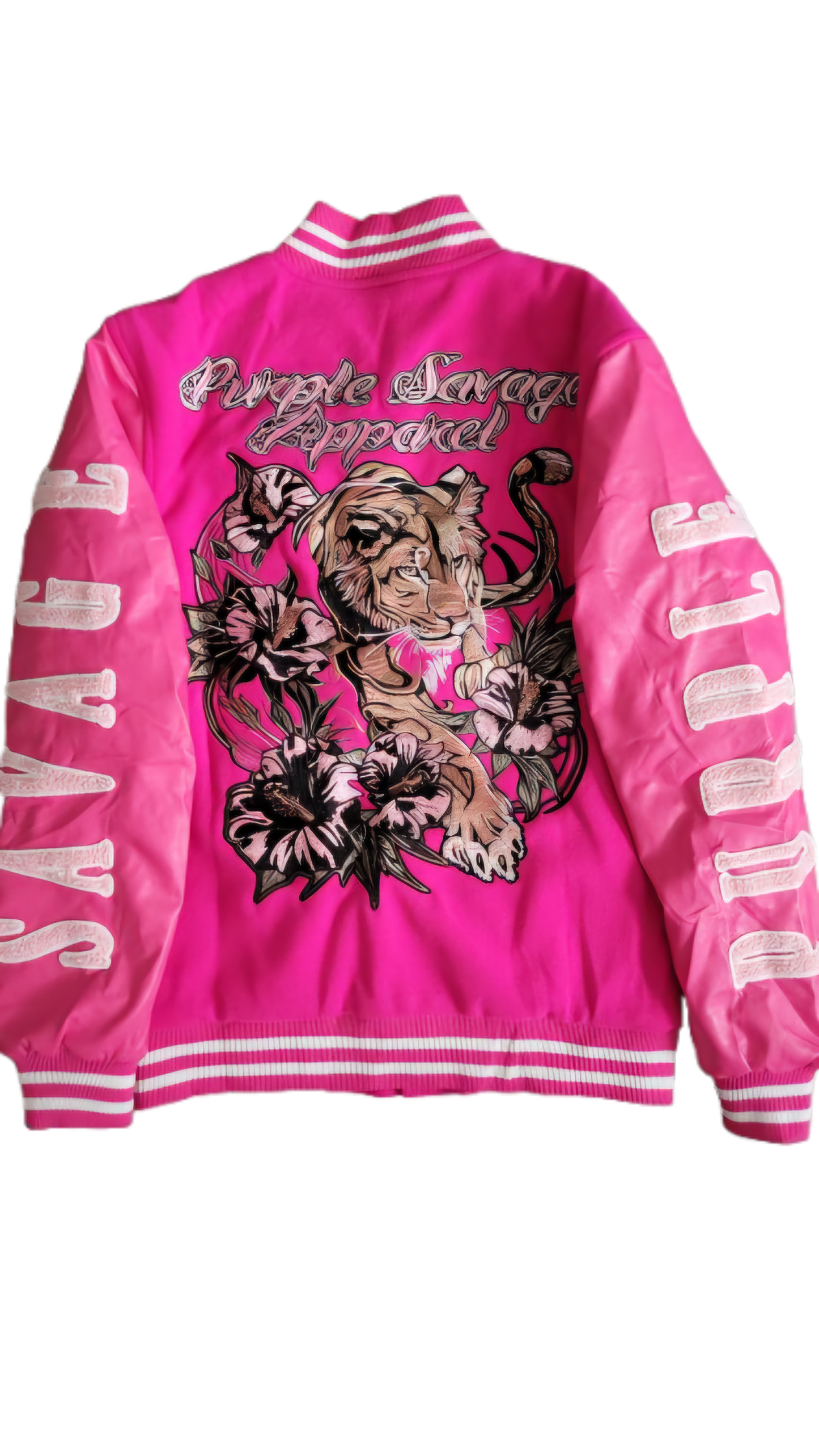 Maxine 95 Breast Cancer Varsity Jacket