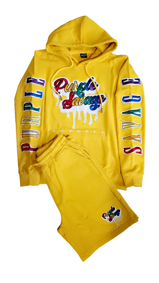 Summertime Hoodie w Shorts Set