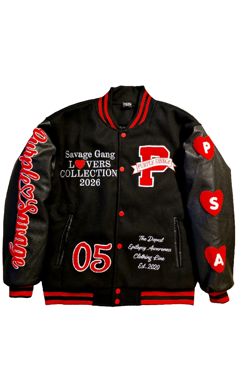 Savage Gang LOVERS Collection Varsity Jacket