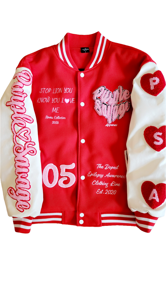 Limited Edition Valentine's Day Varsity Jacket