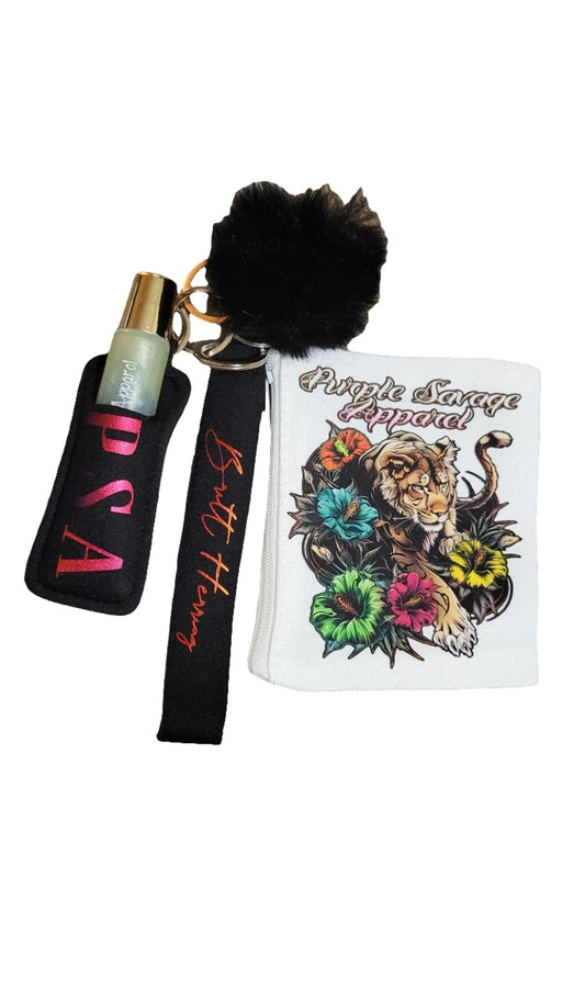 Change Pouch w Lipgloss and Holder