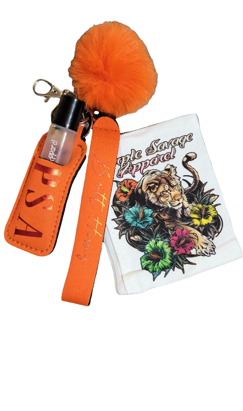 Change Pouch w Lipgloss and Holder