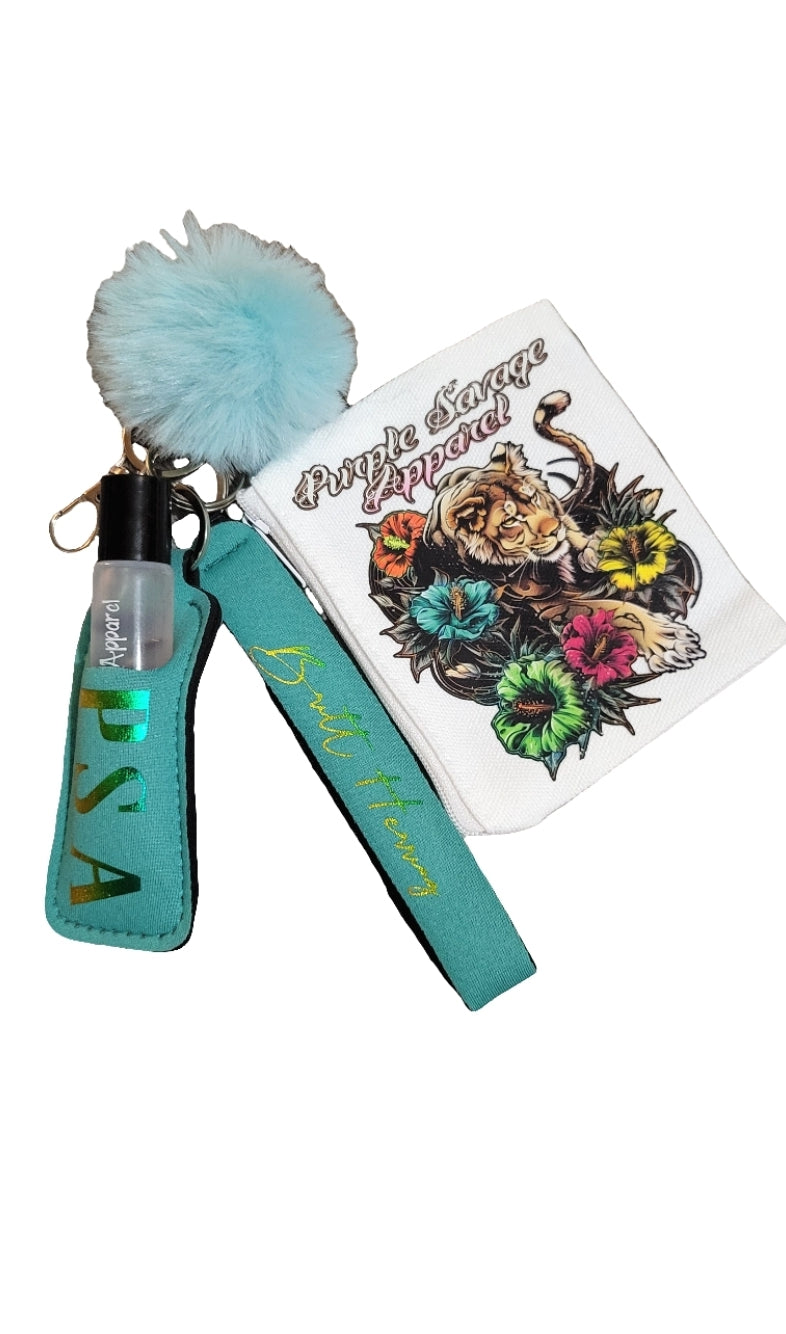 Change Pouch w Lipgloss and Holder